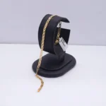 PULSO TEJIDO OJOS DE LINCE ORO 18K