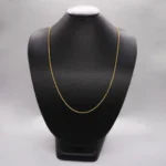 CADENA TEJIDO CORDON SALOMONICO 18K
