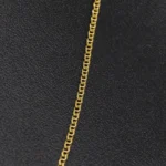 CADENA TEJIDO ESCALERA PLANA 18K - Image 2