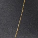 CADENA TEJIDO TRES POR UNO 18K - Image 2