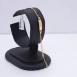PULSO PLACA PEQUEÃ‘O ORO 18K