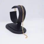 PULSO TEJIDO TRES POR UNO ORO 18K