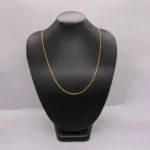 CADENA TEJIDO CORDON SALOMONICO 18K