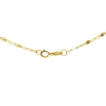 CADENA TEJIDO GRANO DE ARROZ 18K - Image 3