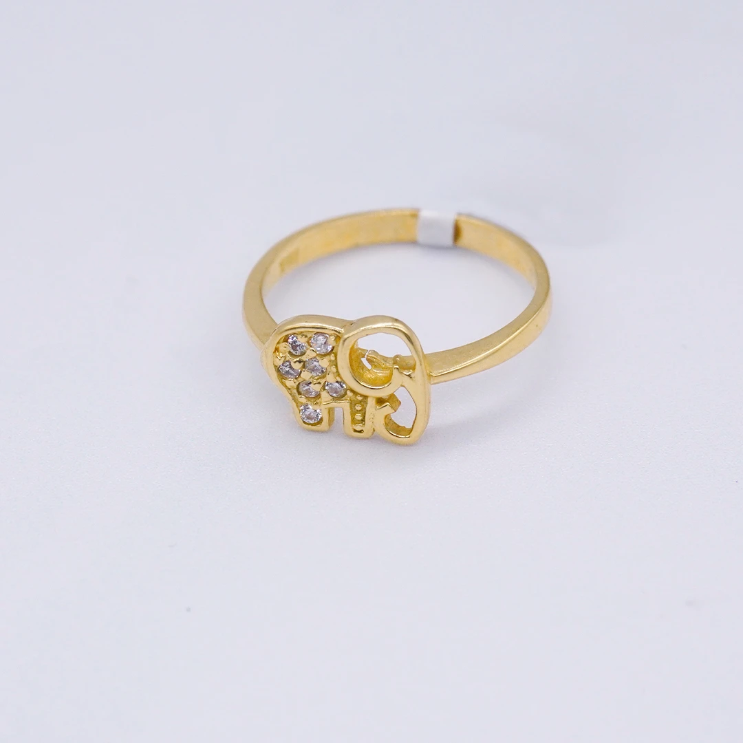 1951138.webp ANILLO PARA DAMA ELEFANTE PIEDRAS CALADO ORO 18K - Image 1