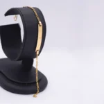 PULSO PLACA PEQUEÑO ORO 18K
