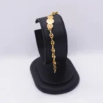 PULSO PLACA TEJIDO GUCCI PEQUEÑO ORO AMARILLO 18K