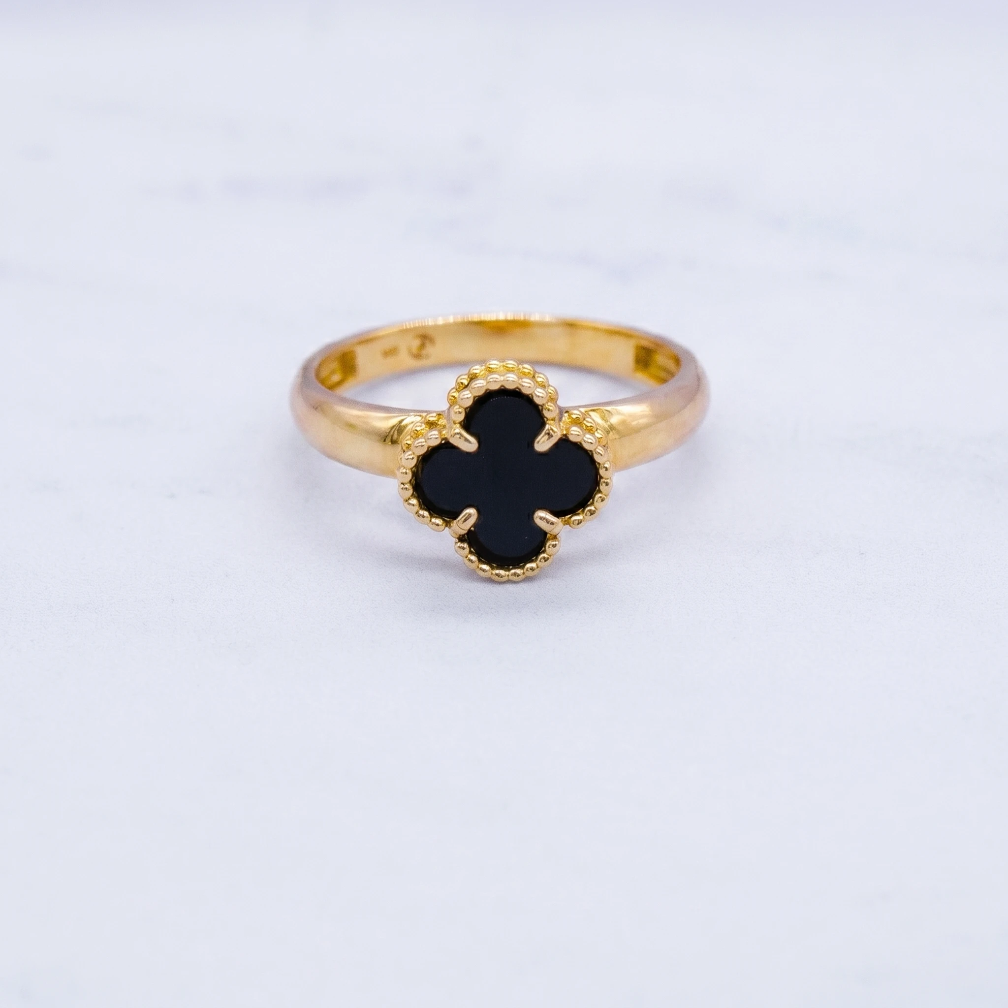 1951190.webp ANILLO PARA DAMA VAN CLEEF NEGRO ORO 18K - Image 1