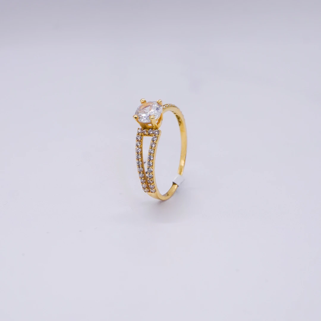 1951202.webp ANILLO COMPROMISO CON ZIRCONES 18K - Image 1