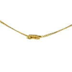 CADENA TEJIDO CUBANA CORTA ORO 18K - Image 3