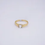 ANILLO HERRADURA 18K