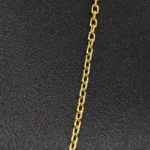 CADENA TEJIDO ROLON FINA LARGA ORO 18K - Image 2