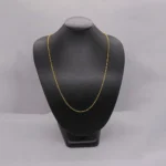 CADENA TEJIDO ROLON FINA LARGA ORO 18K
