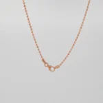 CADENA TEJIDO MILITAR ORO ROSA ORO 18K - Image 2