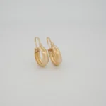 ARETES CANDONGAS LISAS ORO 18K