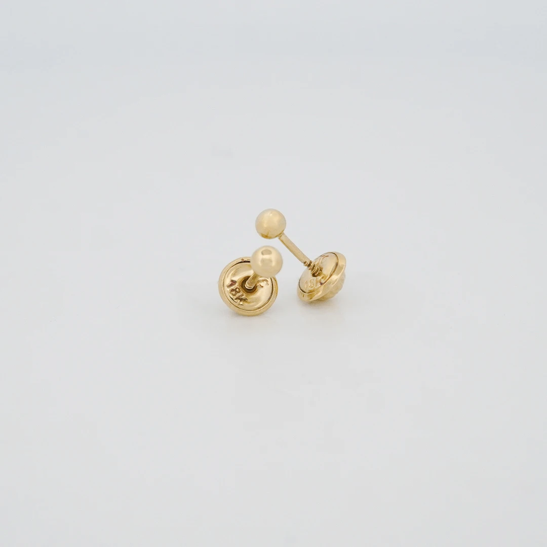 1522576.webp ARETES TOPOS BOLA ORTOPEDICOS ORO 18K - Image 1