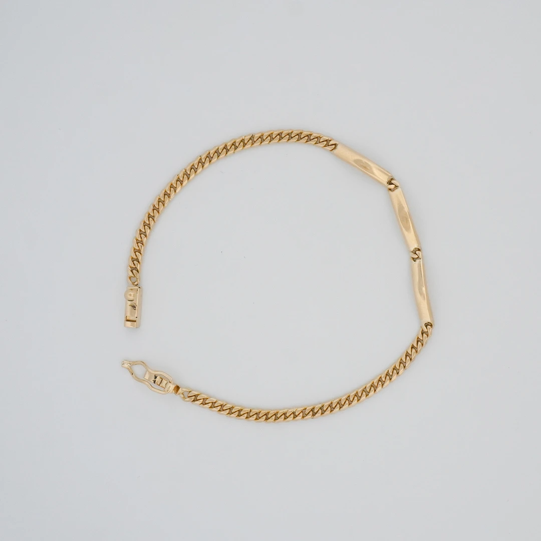 1522578.webp PULSO TEJIDO CUBANO PLACAS ORO 18K - Image 1