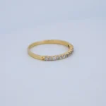 ANILLO PARA DAMA TENNIS EN ORO 18 KILATES