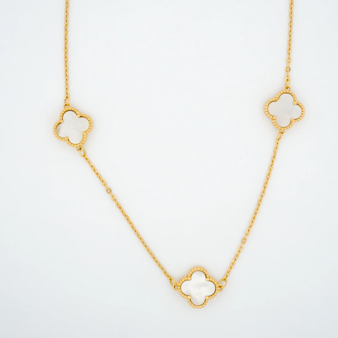 1551269.webp CADENA TEJIDO ROLON DIJES VAN CLEEF ORO 18K - Image 1