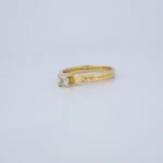 ANILLO SOLITARIO EN ORO 18 KILATES