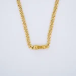 CADENA TEJIDO CUBANA OJOS DE LINCE EN ORO 18 KILATES - Image 2