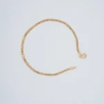 PULSO TEJIDO MARTILLADO TRES OROS 18K
