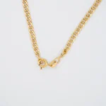 CADENA TEJIDO CUBANA HUECA ORO 18K - Image 2