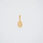 DIJE MEDALLA VIRGEN GUADALUPE ORO 18K