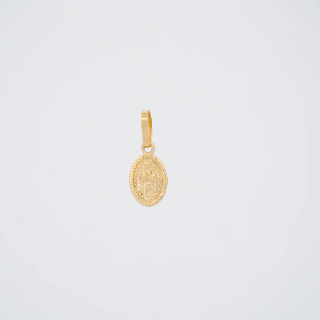 1872369.webp DIJE MEDALLA VIRGEN GUADALUPE ORO 18K - Image 1