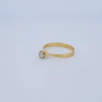 ANILLO PARA DAMA SOLITARIO EN ORO 18 KILATES