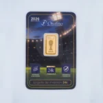 LINGOTE DE ORO 24K EDICIÓN ESPECIAL MUNDIAL 2026