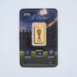 LINGOTE DE ORO 24K EDICIÓN ESPECIAL MUNDIAL 2026 - Image 2