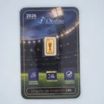 LINGOTE DE ORO 24K EDICIÓN ESPECIAL MUNDIAL 2026