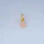 DIJE COLMENA EN ORO 18K