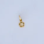 DIJE FLOR EN ORO 18K