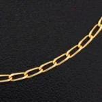 CADENA DE TEJIDO BANANA EN ORO 18K - Image 2
