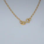 CADENA DE TEJIDO BANANA EN ORO 18K - Image 3