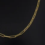 Cadena Tejido Banana Larga en Oro 18 Kilates - Image 2