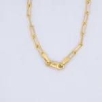 Cadena Tejido Banana Larga en Oro 18 Kilates - Image 3