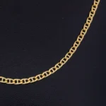 Cadena Tejido Escalera en Oro 18 Kilates - Image 2