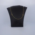 Cadena Tejido Rolon Calada en Oro 18 Kilates