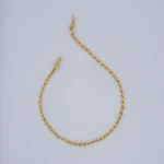 PULSO DE TEJIDO CORDÓN SALOMÓNICO EN ORO 18K