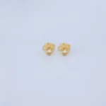 ARETES TOPOS MICKEY EN ORO 18K