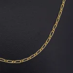 CADENA TEJIDO BANANA UNO POR UNO EN ORO 18 KILATES - Image 2