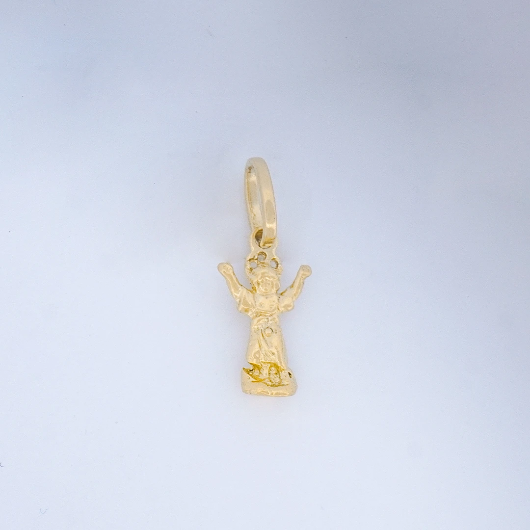 1551366.webp Dije Figura Divino Niño en Oro 18 Kilates - Image 1