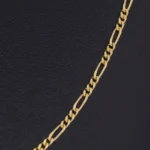 Cadena Tejido Tres Por Uno Oro 18K - Orofino Ecuador (vista 2)