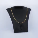 CADENA DE TEJIDO SEDUZA FINA EN ORO 18K