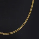 CADENA DE TEJIDO SEDUZA FINA EN ORO 18K - Image 2