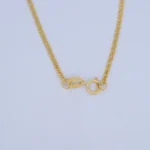 CADENA DE TEJIDO SEDUZA FINA EN ORO 18K - Image 3