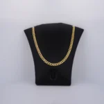 Cadena Cubana en Oro 18 Kilates